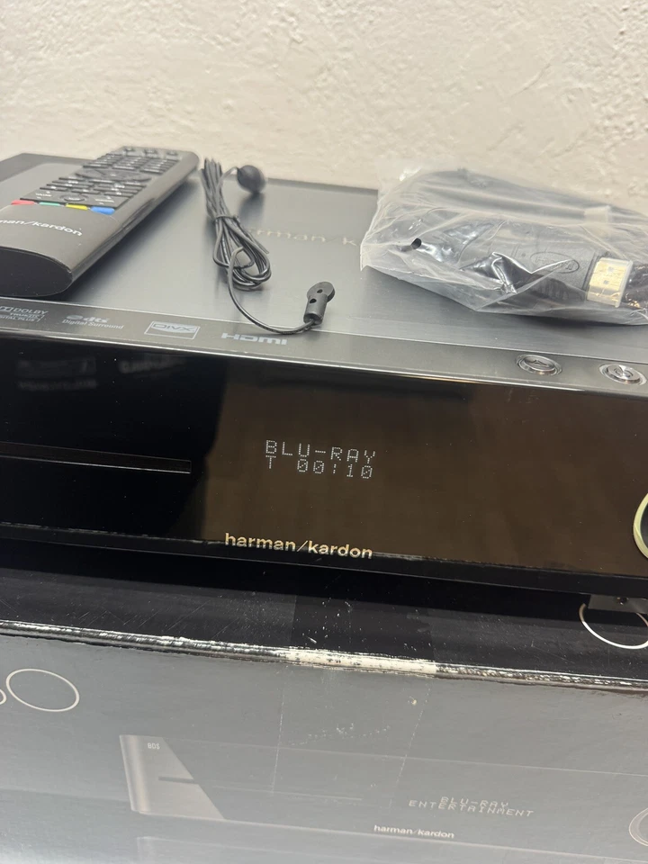 Harman/Kardon BDS2SOCD DVD  BluRay 2.1 Heimkino Receiver 3D HDMI USB OVP - Bild 4 von 4