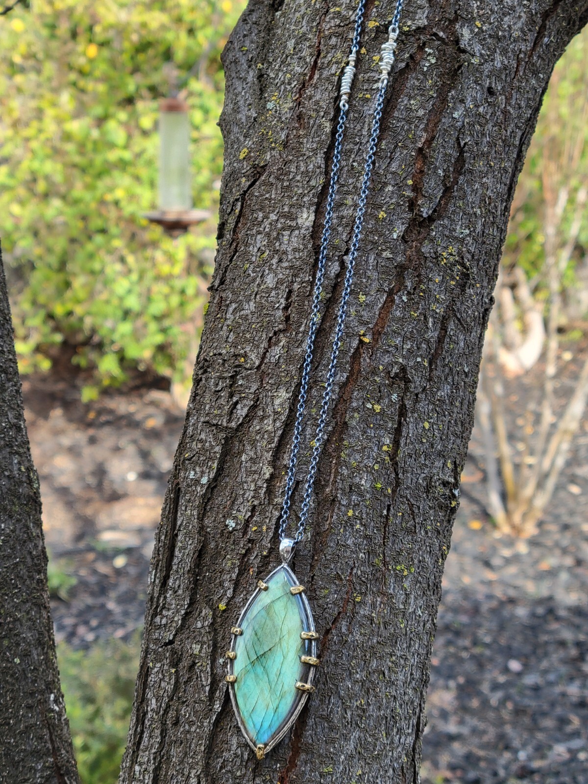 Artisan Eclipse Oval Labradorite Sterling Silver … - image 17