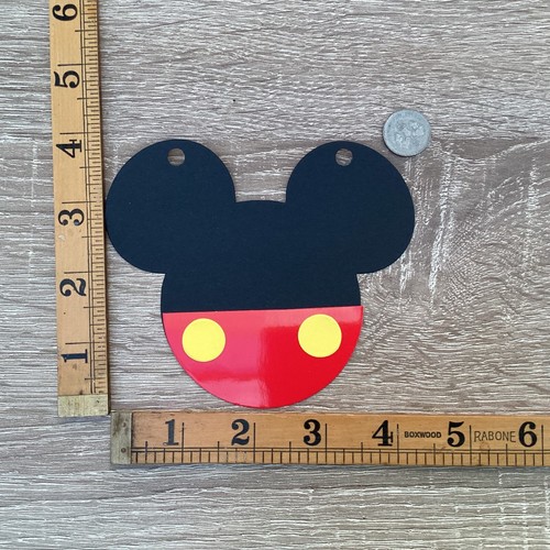 Mickey or Minnie Mouse Theme (Any Age) Birthday Banner 1st 2nd 3rd 4th 5th 6th - 第 6/7 張圖片