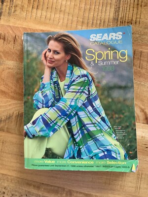 VINTAGE SEARS CANADA CATALOG  SPRING AND SUMMER 1998