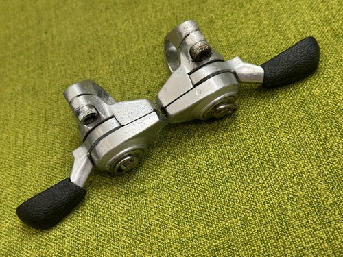Vintage SHIMANO SL-M700 DEERHEAD XT Top Mount Thumb Shifter Levers - Picture 6 of 6