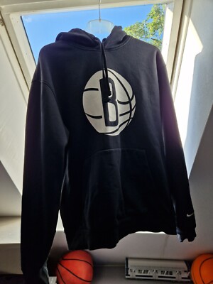 Nike NBA Basketball Hooded Sweatshirt Brooklyn Nets Irving KG M Harden 