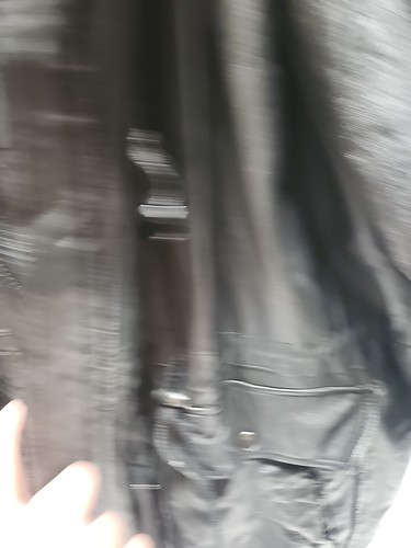 Wilsons giacca lunga in vera pelle da uomo nera con cappuccio XL - Foto 3 di 8