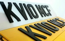 Number Plates 2D 3D 4D - Customize Your Number Plates Now Road Legal