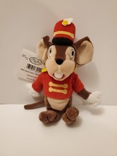 Disney Store Timothy Mouse Mini Bean Bag Plush 8" Stuffed Animal Toy Dumbo NEW