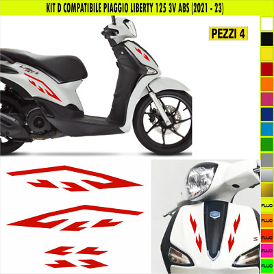 3v Ie Liberty 125 Bianco Perla Parafango Anteriore Originale