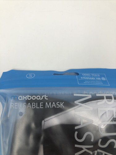 Max boost Reusable Washable Protective Face Mask Pack Of 3 Size Small - Picture 3 of 6