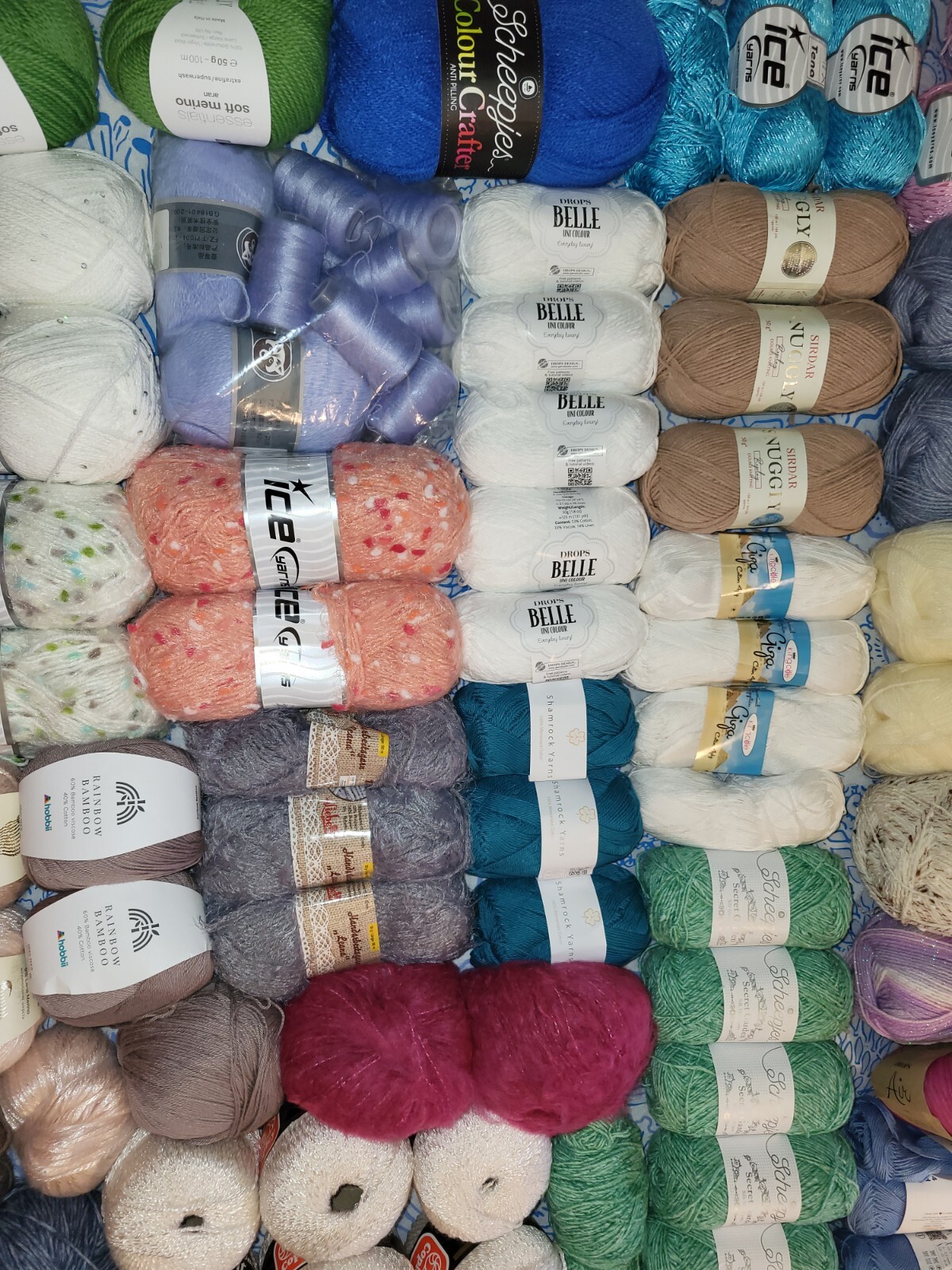 WOOL/YARN JOB LOT 7500g MIXED YARNS eBay