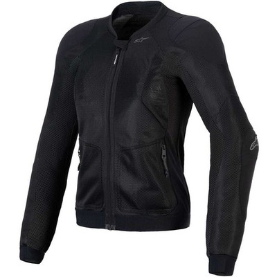 Alpinestars Women's Motorcycle Jacket Stella Troop-Air - Black/Black 33103251100