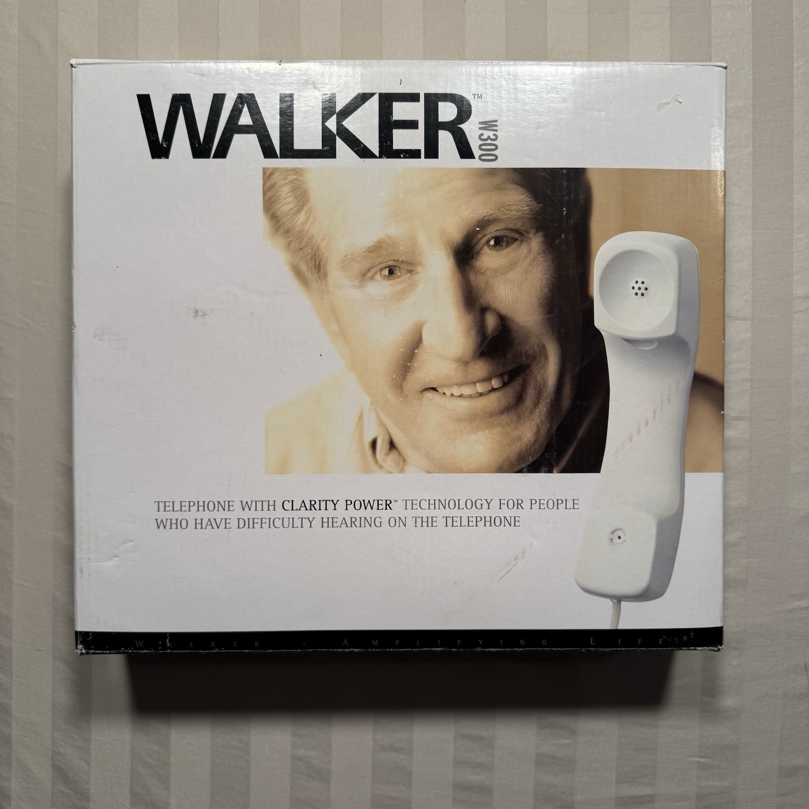 Walker W300 Clarity Power Amplifying Telephone For Hearing Impaired Plantronics