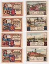 4 Banknoten Stadt Swinem&uuml;nde (Pommern) ohne Datum (1922) (175150)