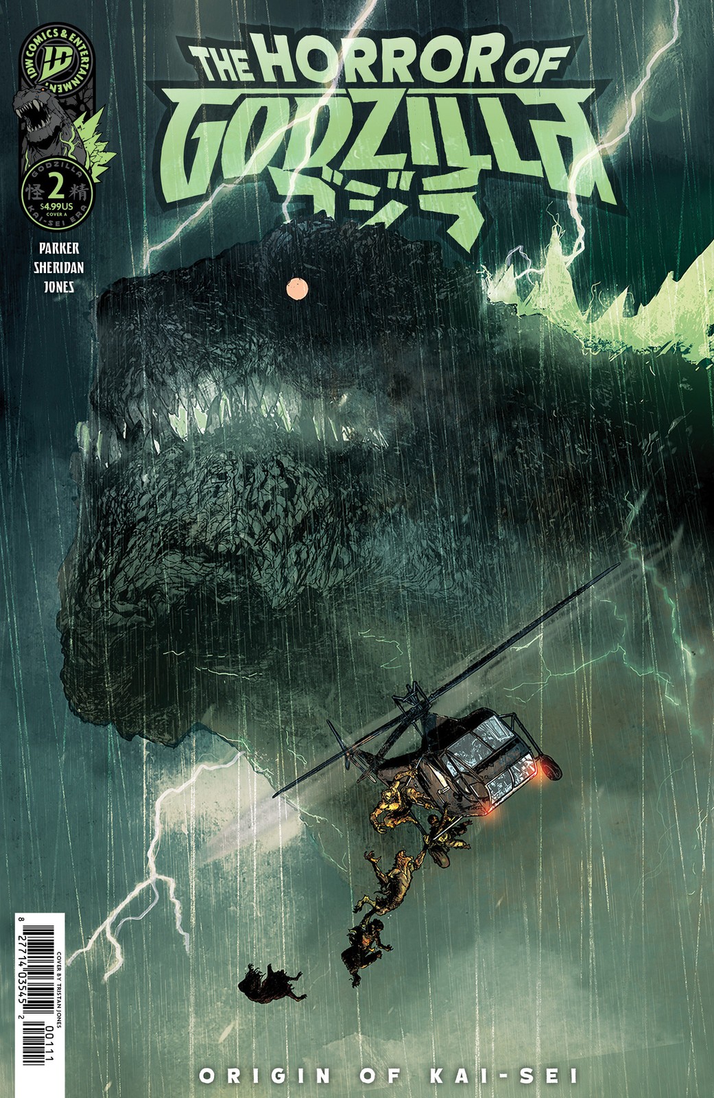 The Horror Of Godzilla [Kai-Sei Era] #2 CVR A Jones Pre Order 9/16/26 IDW