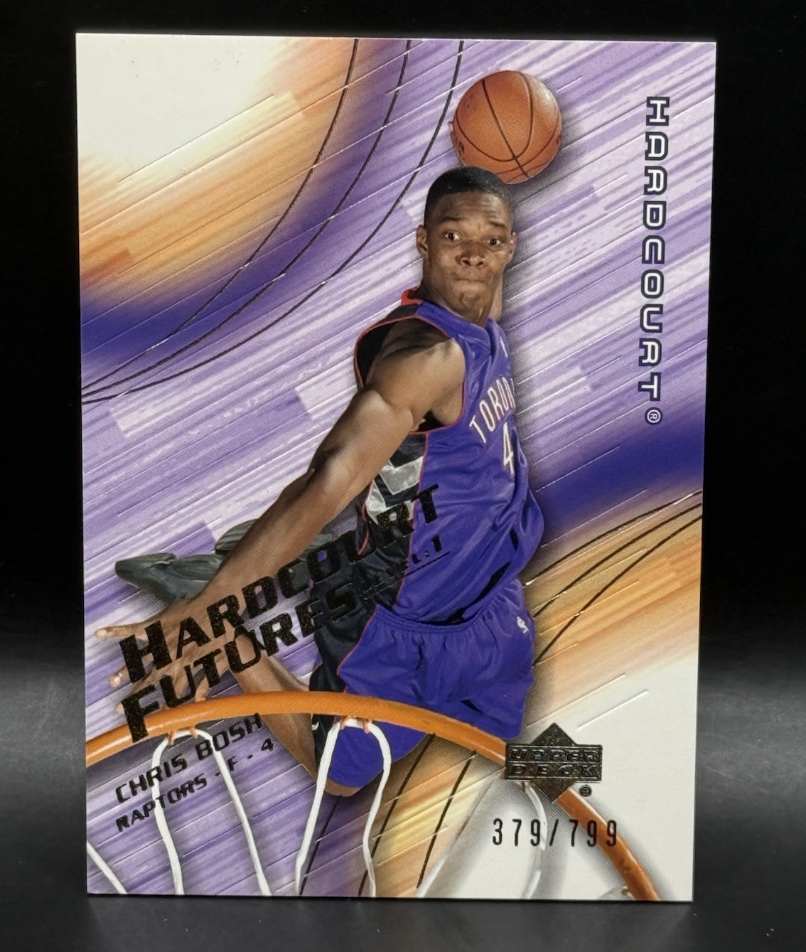 2003-04 Upper Deck Hardcourt Futures Chris Bosh 379/799 #129 Rookie RC HOF NM+