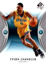 2006-07 SP Authentic #57 Tyson Chandler New Orleans Hornets