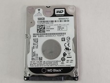 Lot of 5 Western Digital WD Black WD5000LPLX 500 GB 2.5 in SATA III Hard Drive