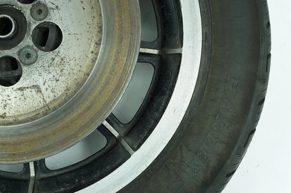 1986 Harley Sportster XLH883 Evolution OEM Rear Wheel Rim Tire 130/90B16 73H 16" - Image 4 of 4