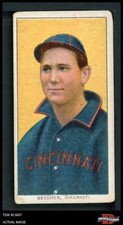 1909 T206 Bob Bescher Portrait Reds VARIATION 2 - GOOD