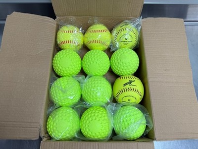 12'' softball variety pack Jugs 12'' Dimple Gameball Eason Incrediball softouch