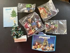 Vintage Playmobil 3931 CHRISTMAS ROOM Tree Lights Up - NO BOX Santa