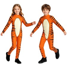 Kids Boys Girls Costume Theme Party Bodysuit Stage Jumpsuit Events Cosplay Show