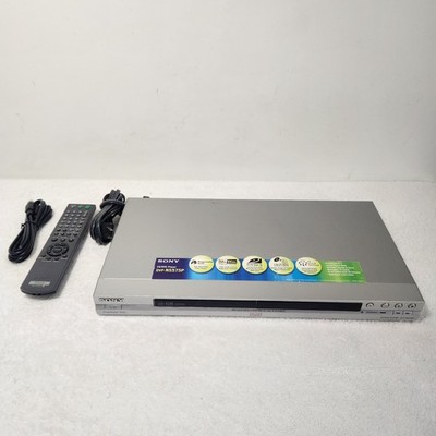 Sony DVP-NS575P Progressive Scan DVD CD Player Tested Works OEM Remote S-Video