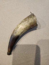 Antique Gun Powder Horn