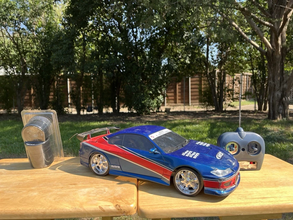 NIKKO Radio Control RC 1/10 Car Fast & the Furious Nissan Silvia S-15 NOS TESTED - Image 3 of 4