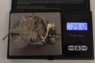 .925 STERLING SILVER SCRAP 29.12g E33