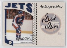 2004-05 ITG Franchises Canadian Edition Auto Mario Marois #A-MM Auto 2a8