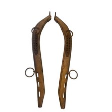 Antique Primitive Wooden Horse Hames / Yoke Collar Harness Piece