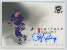 2023-24 Upper Deck The Cup Show White Craig Janney Auto #SW-CJ