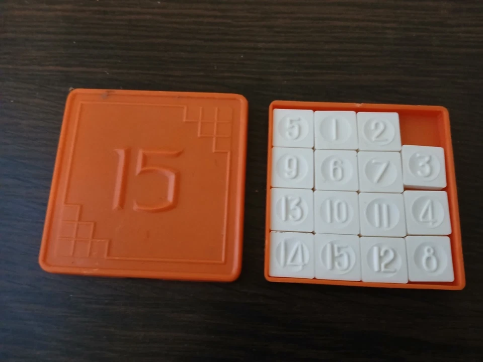 vintage soviet game.fifteen.ussr - Image 2 of 4