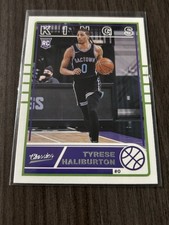 Tyrese Halliburton 2021 Panini Chronicles Classics Rookie Card #641 Pacers Kings