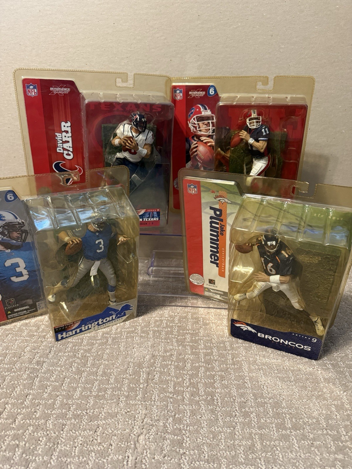 *Lot of 4* McFarlane NFL QB&rsquo;s 