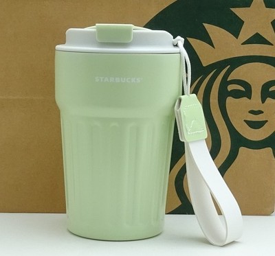 Starbucks Tumbler Thermobecher Edelstahlbecher Sundae Sage Matcha grün 12oz NEU