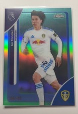 2025-26 Topps Chrome PL Ao Tanaka Leeds United Aqua Refractor /199