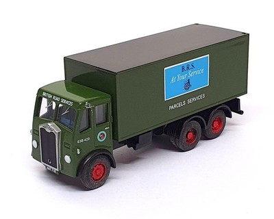 Base Toys 1/76 Scale D-02 - Albion Chieftain 3 Box Van BRS - Green
