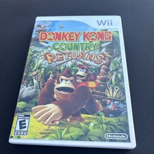Donkey Kong Country Returns (Nintendo Wii, 2010) Complete CIB