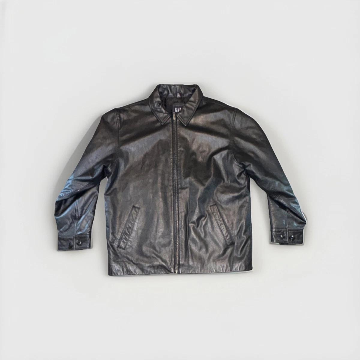 Gap Leather Outer Shell Coats, Jackets & Vests for Men for Sale