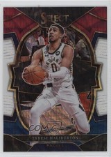 2022-23 Panini Select Concourse Tri-Color Prizm Tyrese Haliburton #20 0a6
