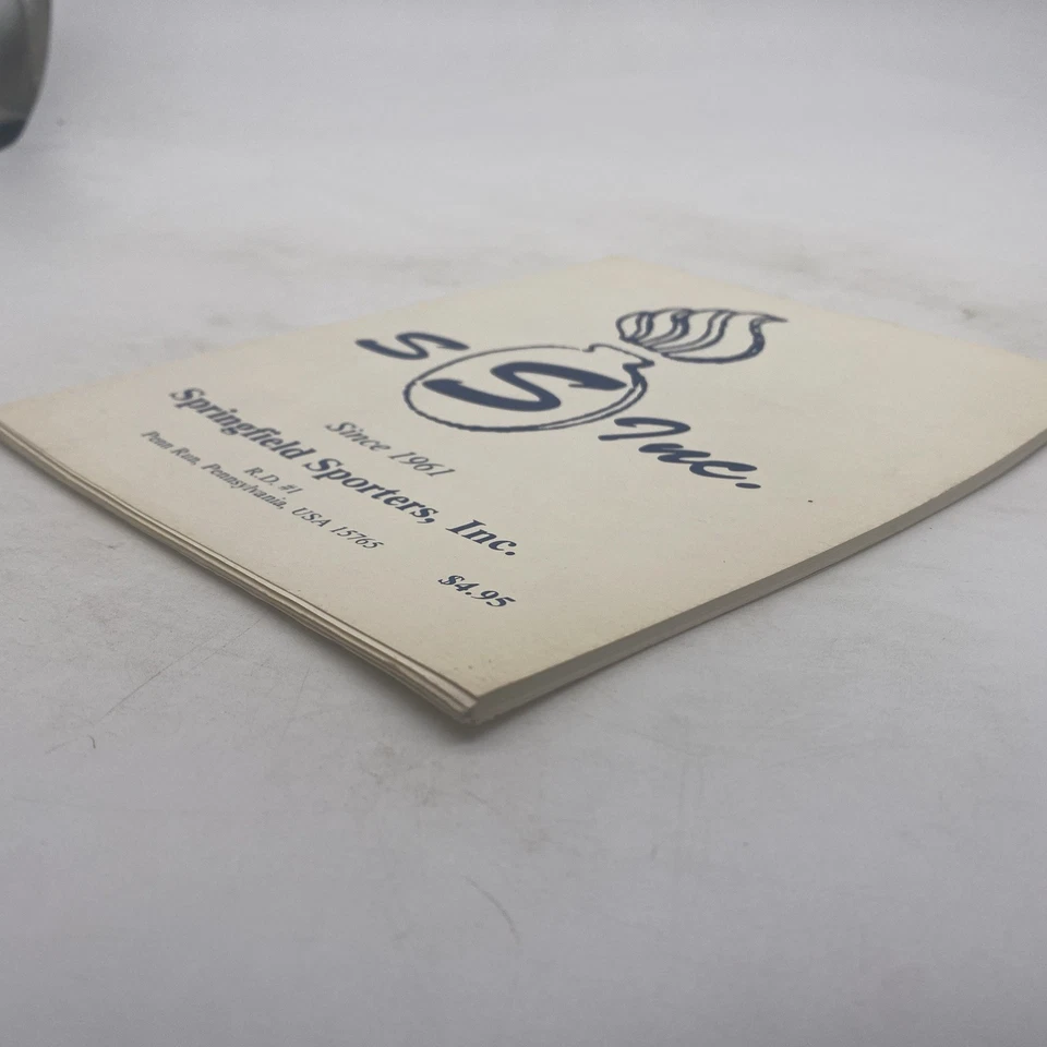 Vintage Springfield Sporters Firearms Catalog Paperback - Image 3 of 4