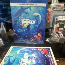 Disney Pixar Finding Dory Blu-ray DVD Digital HD Animation Family Bonus Extras