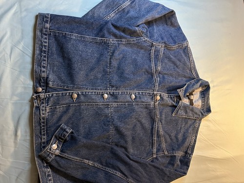 Marithé + François Girbaud, vintage Marithé + François Girbaud denim jacket size XXL