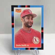 Ozzie Smith MVP Insert 1988 Donruss #BC-22 St. Louis Cardinals