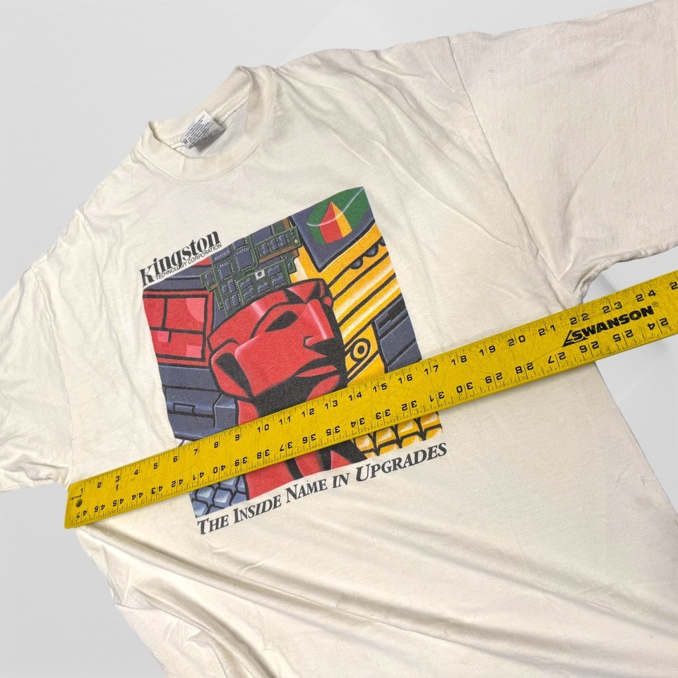 Vintage 90s Kingston Technology Corporation T Shirt Computer Memory ...