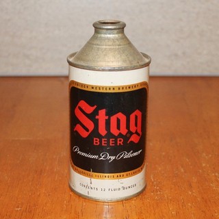 Stag Cone Top Beer Can (Lot 8)