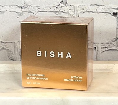 NIB SEALED BISHA THE ESSENTIAL SETTING POWDER 0.71 oz/20g - TOKYO TRANSLUCENT