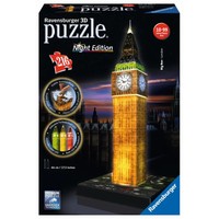Ravensburger 3D Puzzle Big Ben Bei Nacht 12588 - Das BerüHmte Bauwerk Als Night