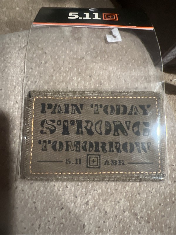 5.11 Tactical Always Be Ready Strong Tomorrow Patch.