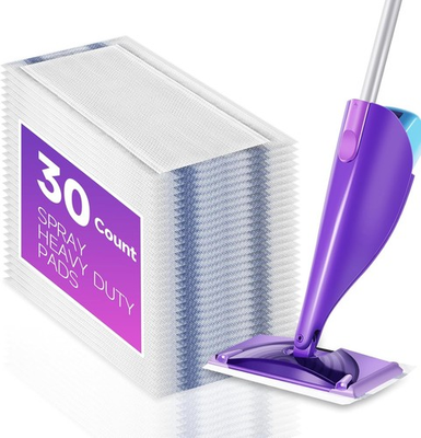 #ad #ad CLEANPIONEER Mopping Replacements Pad Compatible for Swiffer Wet Jet White $11.94